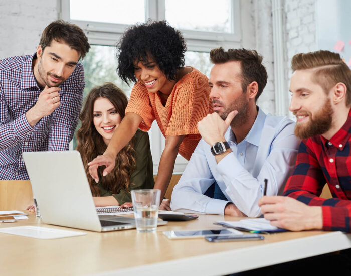 People working together